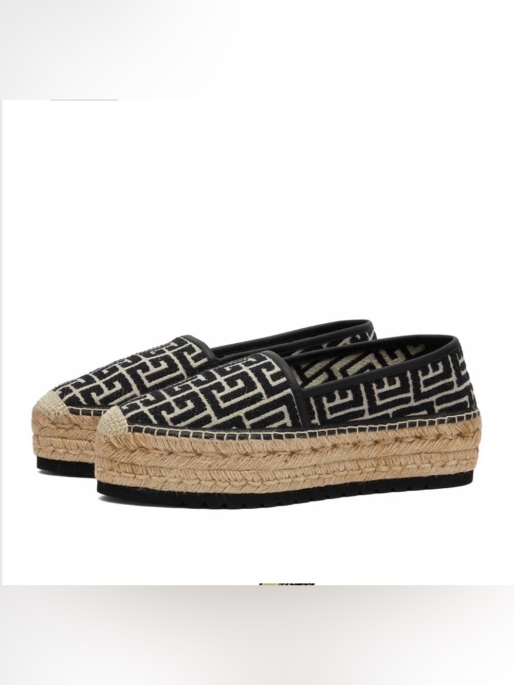 NIB BALMAIN Alex Espadrilles 38 FULL INCLUSION